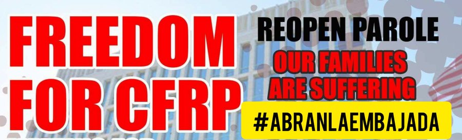 JazmnGG18's tweet photo. PP10014 is unfair and cruel, it despises the family of Residents, who also pay their Taxes, build wealth for the USA BUT I TRUST this Democratic administration that they will not despise our children #StopPP10014 #OpenEmbassyHav @POTUS @VP @WHCOS @AliMayorkas @cnnbrk @PressSec https://t.co/Jehzen3qFl