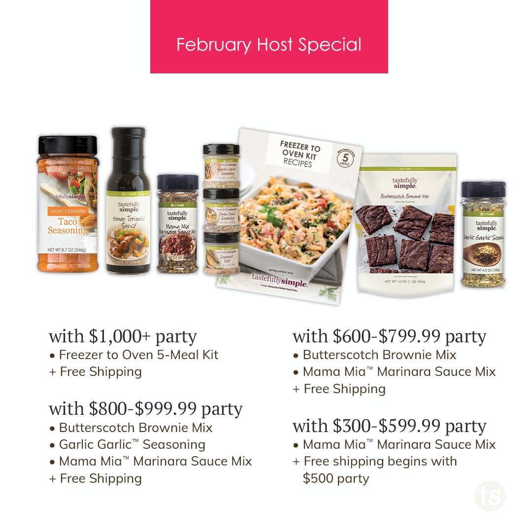 Mkr2121's tweet photo. Simple, delicious, homemade food? That’s amore! Host a February party and earn products to create a menu of lovely dishes everyone will rave over. 

https://t.co/PwCMFHhS7N https://t.co/7P4w4jTTHD