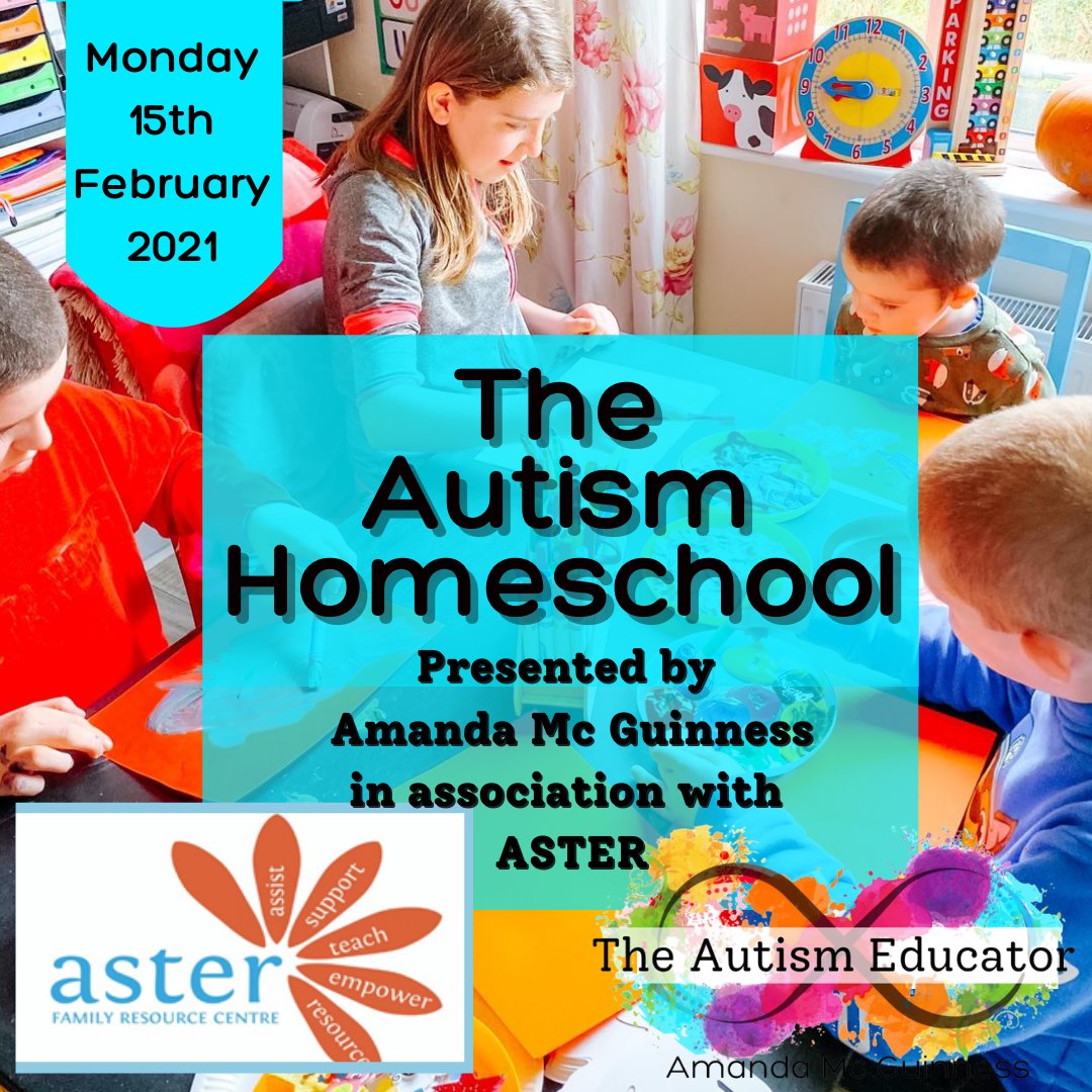 Healthy Fingal (@healthyfingal) on Twitter photo PLAN Balbriggan & ASTER FRC present "The Autism Homeschool" with Autism Educator and blogger, Amanda McGuinness on Monday 15th February 20021.
Places are limited, click to register - ow.ly/d2Va50Dqbwx
#KeepWell <a href="/HealthyIreland/">HealthyIreland</a> <a href="/Skerriesaft/">Skerries Autism Friendly</a> <a href="/OurBalbriggan/">Our Balbriggan</a> PLAN Balbriggan & ASTER FRC present "The Autism Homeschool" with Autism Educator and blogger, Amanda McGuinness on Monday 15th February 20021.
Places are limited, click to register - ow.ly/d2Va50Dqbwx
#KeepWell <a href="/HealthyIreland/">HealthyIreland</a> <a href="/Skerriesaft/">Skerries Autism Friendly</a> <a href="/OurBalbriggan/">Our Balbriggan</a>