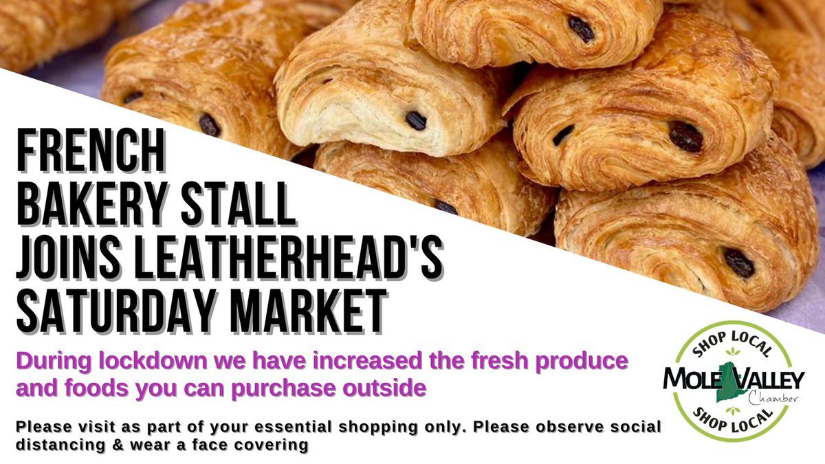 MoleLocal's tweet image. Fancy a croissant? #Leatherhead #MoleValley