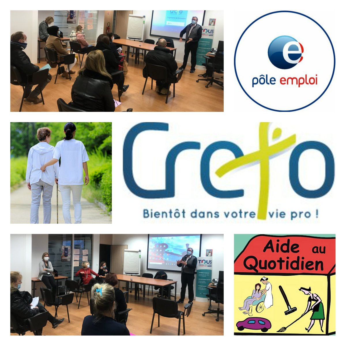 #TousMobilisés pour répondre aux enjeux du territoire sur les #MétiersDuGrandAge 👍
□Information (ce matin)
□Formation (dès le 01/03)
□Emploi (01/06)
🔹️23 présents 
🔹️15 retenues 😃
1 parcours Formation/Emploi <a href="/Crefo_Formation/">Crefo</a> ->Aide Au Quotidien <a href="/Martin_Renard_/">Martin_Renard 🇪🇺🇺🇦</a> <a href="/swilmotte/">Stéphane Wilmotte</a>