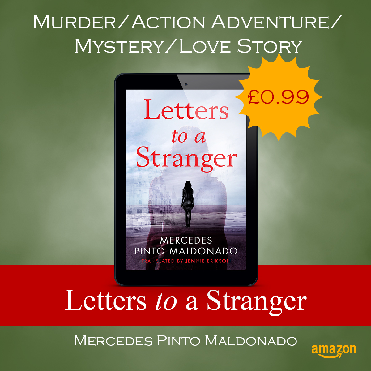 MercedesPintoM's tweet photo. And as she starts piecing together the sinister family mysteries that have always plagued her, it soon becomes clear that these dangerous secrets are not confined to the past…
#LettersToAStranger #murder #mystery #lovestory
#Kindle price: £0.99
Link: https://t.co/PERl6g5kgt https://t.co/TaTwSkMk8h