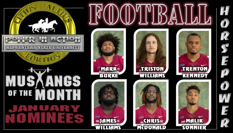 MUSTANGS of the MONTH -
Well done is better than well said.
#StangGang #MustangMindset