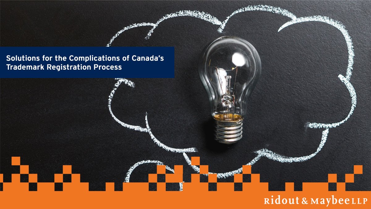 While the trademark registration process in Canada can be challenging, there are several solutions that can be implemented to deal with these complications. Paul Tackaberry explains how to tackle these effectively in his article. Read more: ow.ly/OODB50BycKf