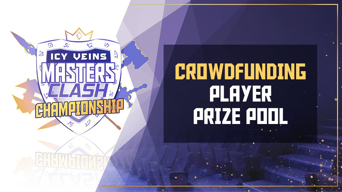 Icy Veins Masters Clash Championship #IVMCC is a 20-week long HotS league featuring the best players in HotS

If you want to help us and support Masters Clash, please contribute to our crowdfunding campaign to directly increase the championship prize pool!
urlz.fr/eQLN