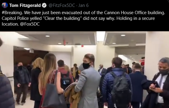 We can now reasonably conclude AOC exaggerated her Capitol attack storyAs we can see from numerous videos of the evacuation most people were calmly milling about more confused than anythingSnopes runs "fact check" claiming an opinion is false to defend her