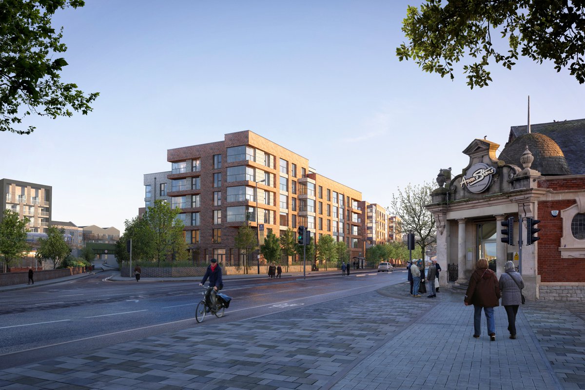 Delighted to have secured planning permission for St. Clements House, our later living scheme for @mhshomes  providing 44 highly accessible, 100% affordable homes for people aged 60+ #affordablehousing #laterliving