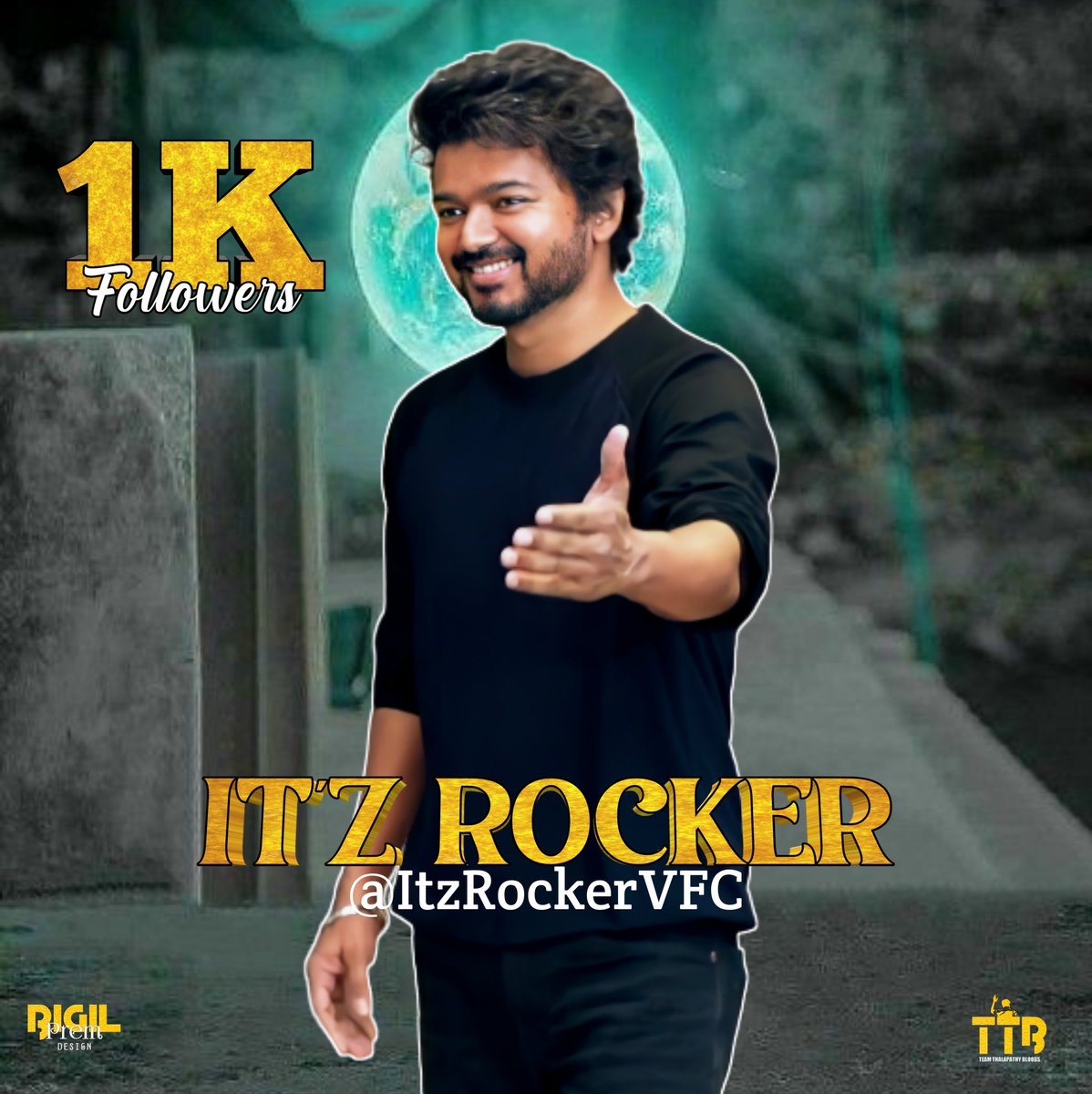 Puli_8335's tweet image. Congrats for 1K Followers Machan @iTzComradeVJ 🥳💖💥🔥

Design @sakthivijay07_💖💥🔥

Congrats for 1K Followers nanbaa @ItzRockerVFC 🥳💖💥🔥

Design @Prembalaji1974 💥🔥

Wish You Both Reach More Heights in Upcoming Days 💥🔥

#Master @actorvijay 
#TeamThalapathyBloods
#2FP