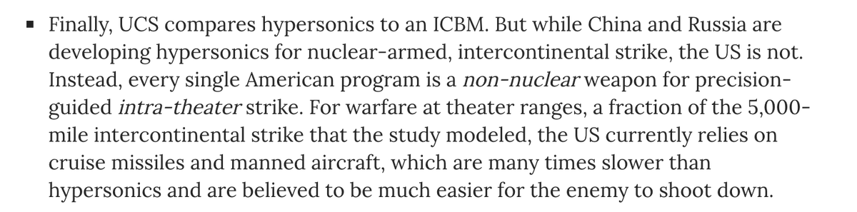 "Ok, fine. Gliders may much worse at delivering nuclear weapons at intercontinental ranges than ICBMs, but have you considered that fact that they are still faster than many other things including cruise missiles, airplanes and birds?"