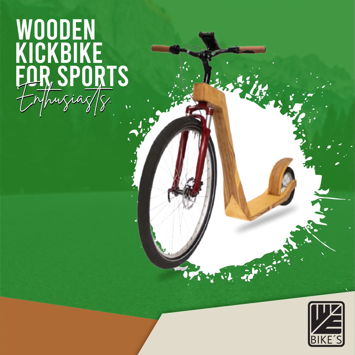 With a kickbike or a wooden scooter you not only experience a unique driving experience but also benefit from the sporting benefits.
----
🌐 wooden-kickbike.de
.
#woodenkickbikes #wooden #unique #handmade #webikes #woodenscooter #bikes #scooters #innovation #innovative