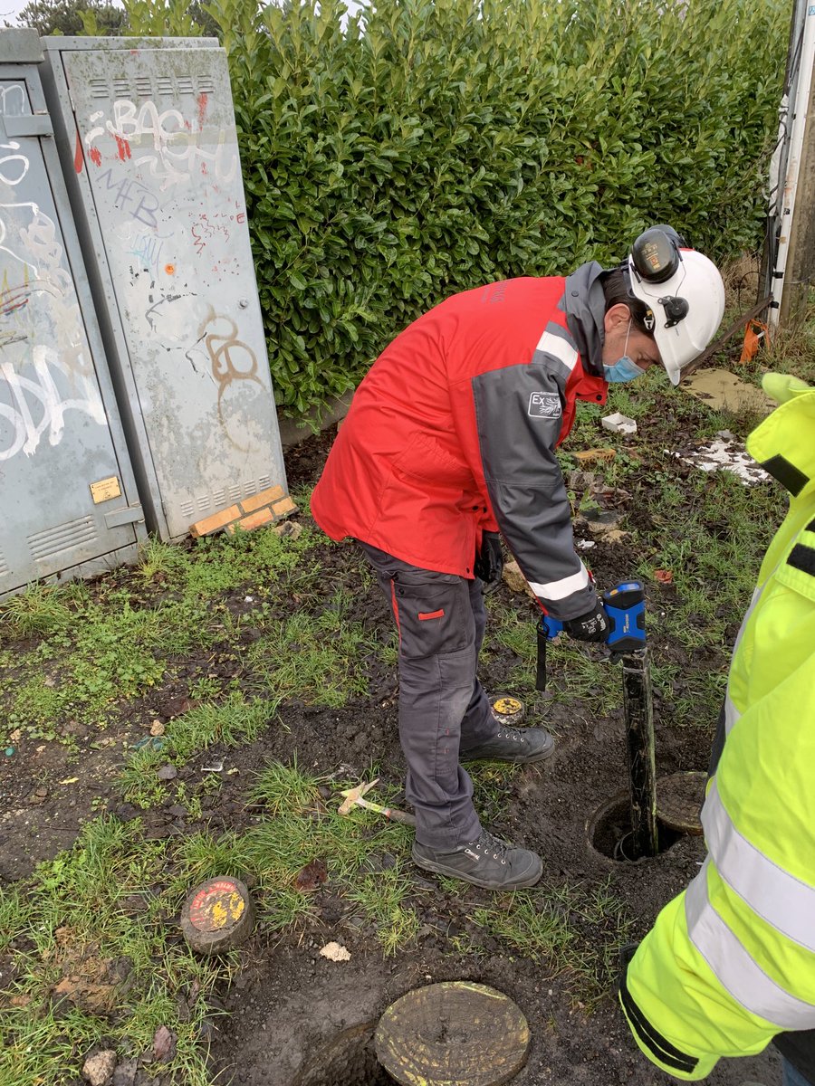 Essai électroacoustique de robinet interpression  passant. Préparation du changement de gaz ⁦<a href="/PhilippeHurtrez/">Philippe Hurtrez</a>⁩#mathieu turpin#AILillemetropole#DRNO