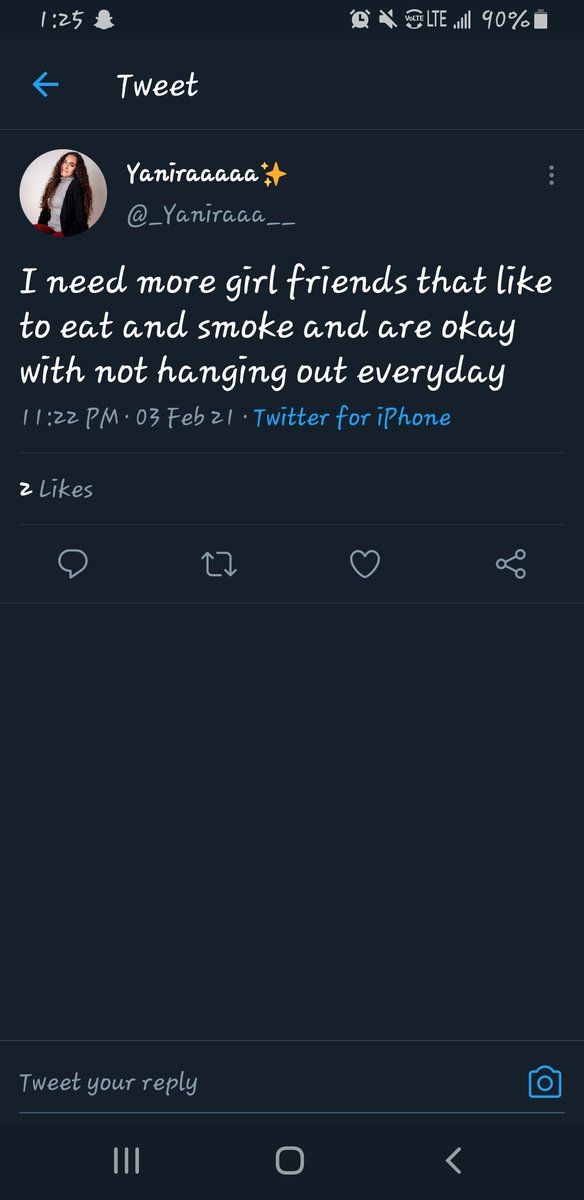 ConnorHare16's tweet photo. @_Yaniraaa__ Mom shaming... Good news is we don't have to worry about you having a kid that grows up to be like you because you're bisexual and even if you did get pregnant you would probably still smoke. There is a reason you need friends and its because this is how you treat people. https://t.co/6uGeH6YYpp