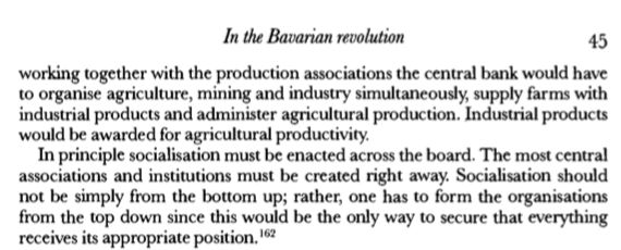 In his own words in the screenshots below, Neurath expresses his economic goals, which were similar to “the economic organization that may have existed in ancient Egypt, where everyone’s life was directly or indirectly micromanaged by the King” as Lujo Brentano once noted.2/16
