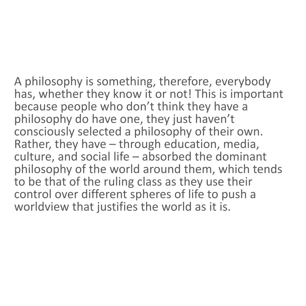This month we're looking at why philosophy is important, so our first  #TheoryThursday post is dedicated to the question of "What is Philosophy?"
