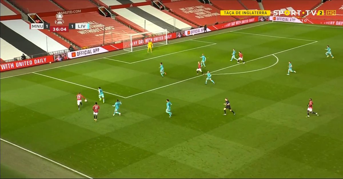 Overlapping:Despite his underlaps being more predominant, he's also developed a recent overlap this season which he's added to the list. These are things he didn't do much of before. Here, he makes a ~40m run right to the byline and was able to beat his man with the cross.