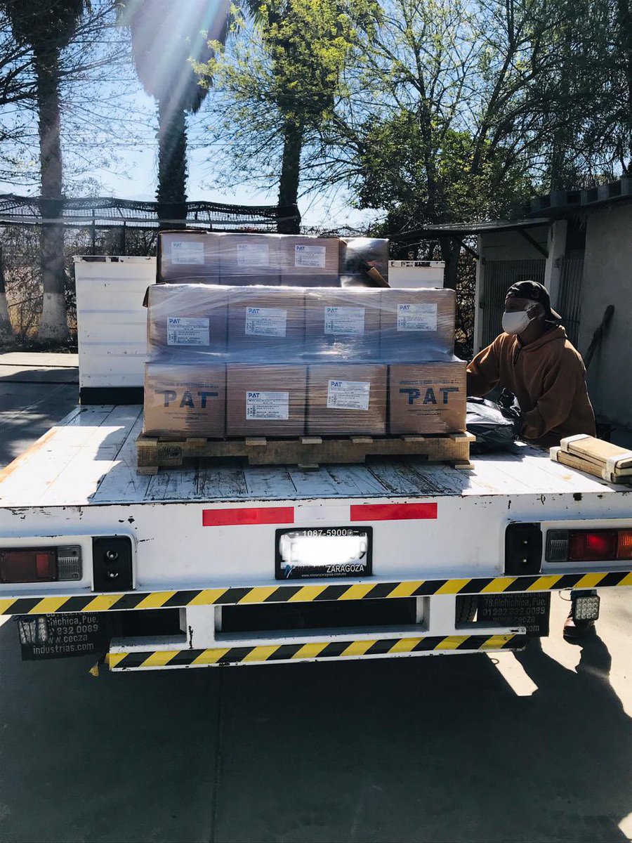 AnclasPat's tweet photo. Nuestros productos se distribuyen a cualquier parte del mundo! Anclas refractarias hacia Colombia 🇲🇽➡️🇨🇴 https://t.co/WQxFsJPgjo