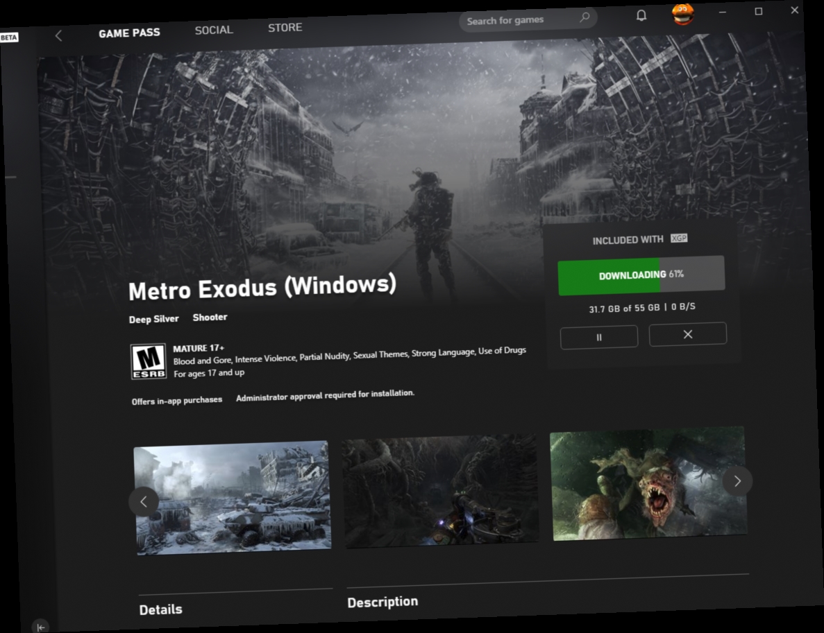 xbox game pass pc not downloading games / Twitter