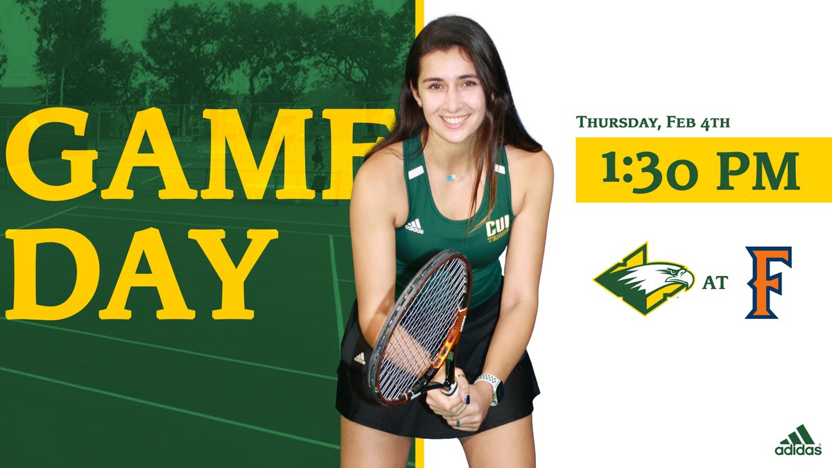 cuigoldeneagles's tweet photo. Good luck to the members of our nationally-ranked women's tennis team in their first competition of the season! ๐ฆ
๐พ No. 25 @CUITennis visits Cal State Fullerton this afternoon!
๐: @FullertonWTEN
๐: Fullerton, CA
๐: 1:30 pm
#CUIWTEN | #CUITogether https://t.co/Z3srUVoXWA