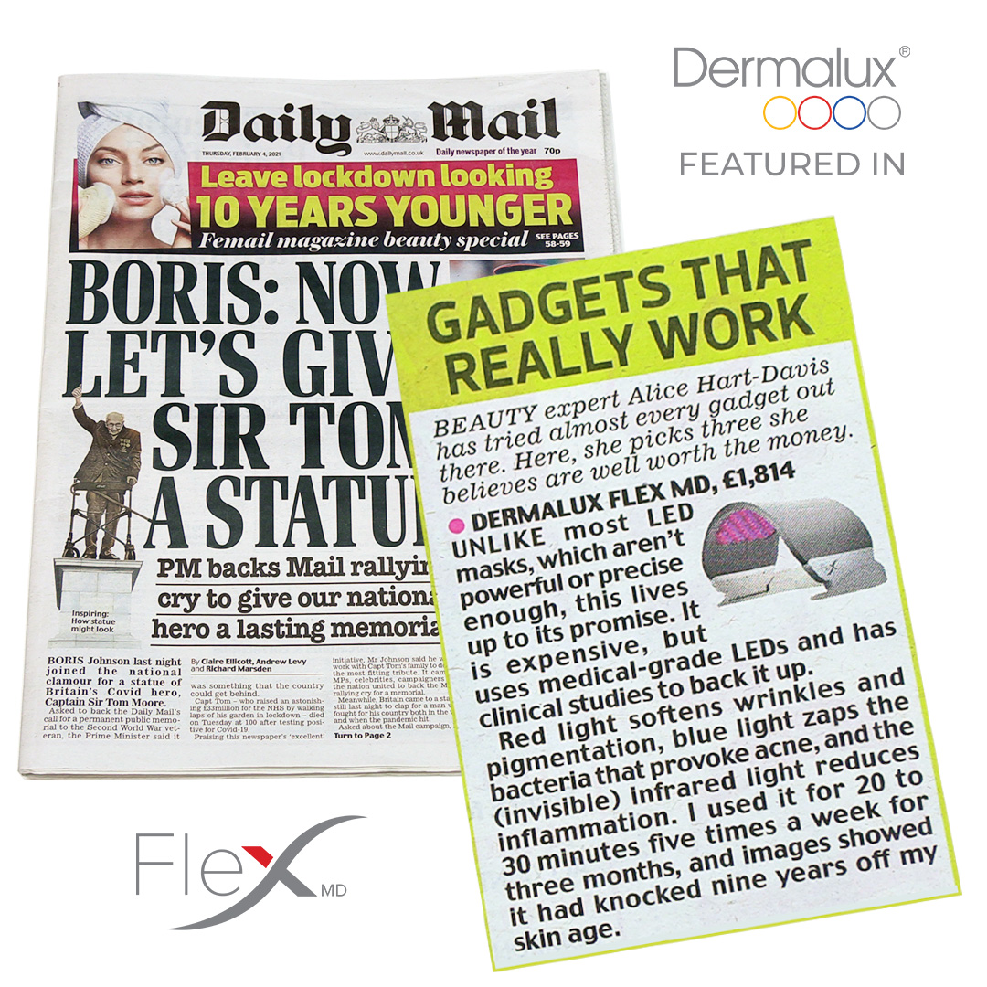 dermaluxled's tweet photo. The Dermalux Flex MD nominated by Alice Hart-Davis a ‘Gadget that Really Works’!
Alice said, "Dermalux Flex MD knocked nine years off my skin age after using it over 3 months".
#Dermalux #DermaluxLED #LightTherapy #LEDPhototherapy #LoveLED #WorldLeaders https://t.co/NUaitn8Mp3