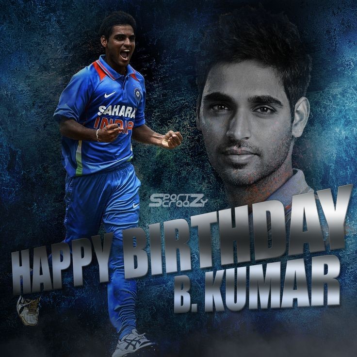 Happy Birthday To The One An Only Bhuvneshwar Kumar...     