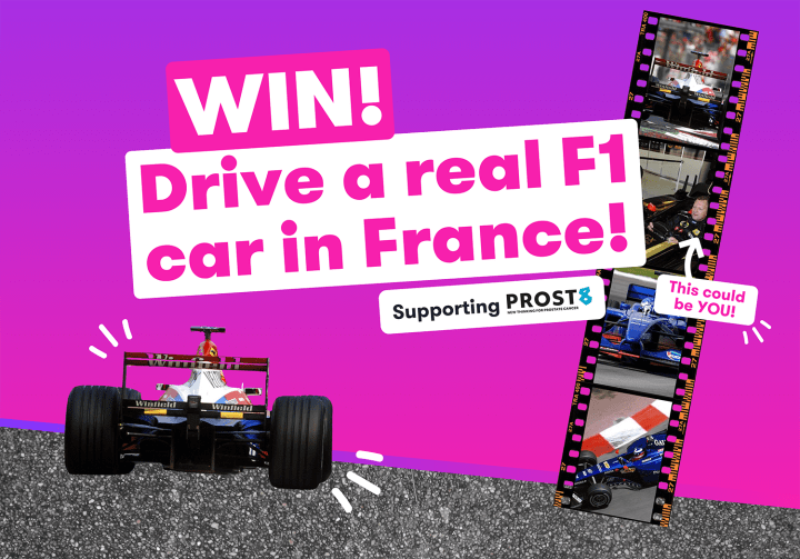 getwishio's tweet photo. WIN! Drive a real Formula 1 car in France! ✨

Plus, at least 20% of your entry goes directly to the amazing @prost8uk!
⠀⠀
Enter here to WIN!
https://t.co/dOYthIorOR

#FormulaOne #Formula1 #supercar https://t.co/qgaGx4ngAy