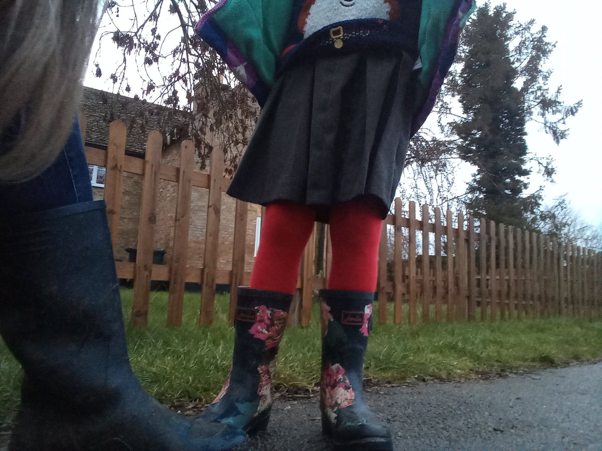 More of a Welly healthy selfie today.  Had to test 'new' wellies.  Can confirm they are mud and puddle proof.... #cambspborosg #CandPHealthySelfie