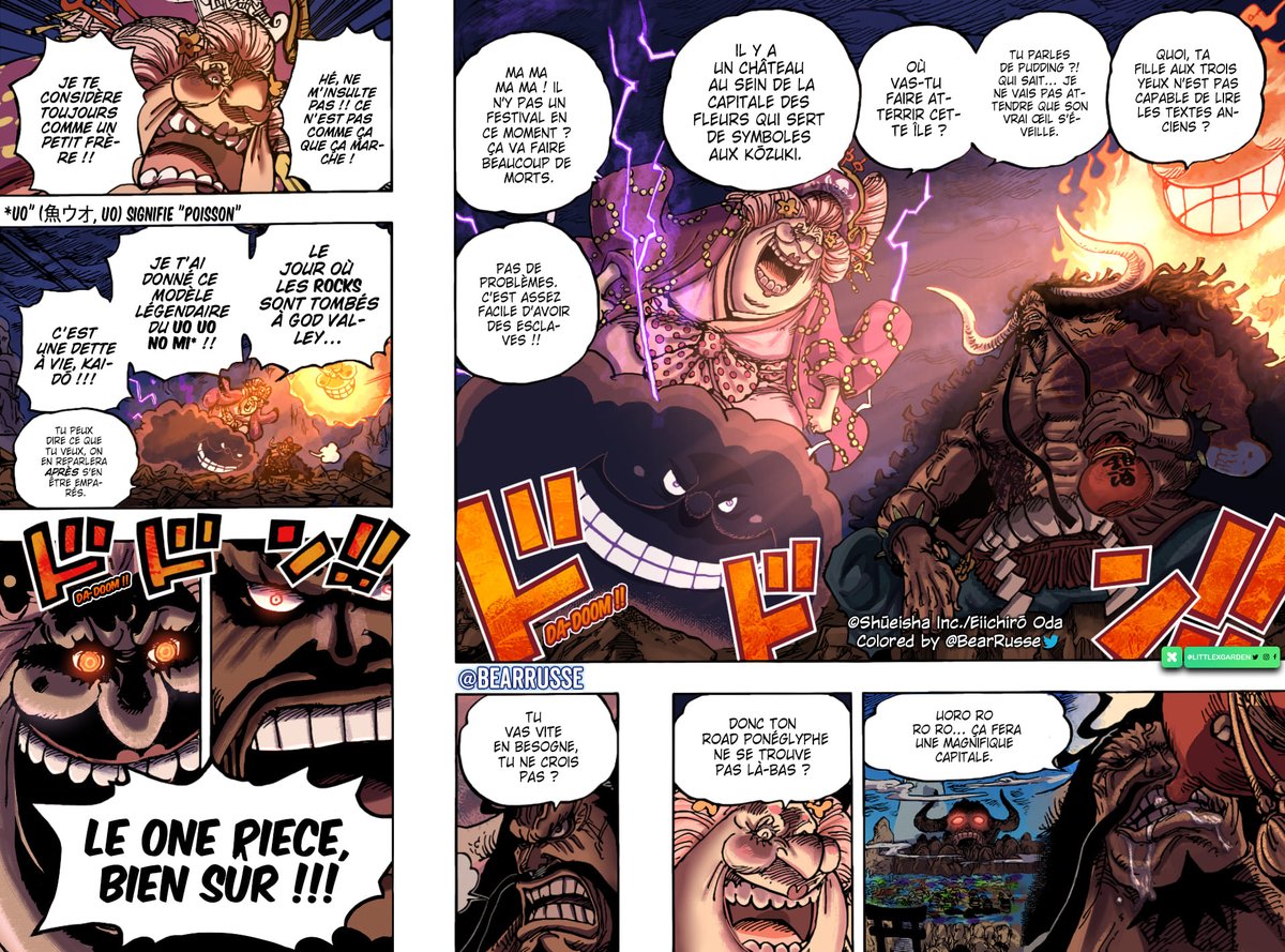 Idée farfelue: elle pourrait lire dans le futur lointain de chaque personne. Mais BM en à marre d'attendre, elle veut Robin et le ONE PIECE tout de suite.