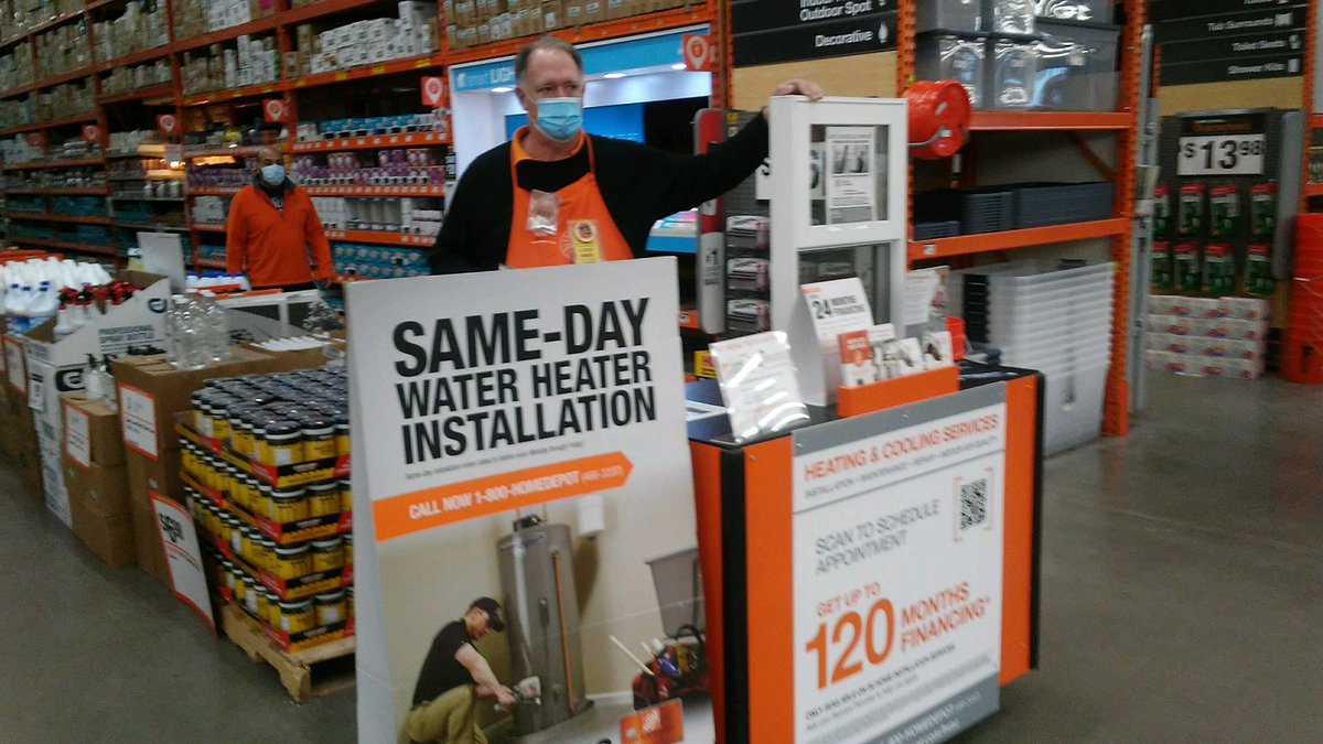 Our plumbing Guru Marty is always front and center with customer engagement, goes the extra mile to solve customer issues, and thanks all our customers for shopping with us!  We are lucky to have Marty as a #LanderLegend!!#getinvolved @JKirkHD @Ken_D19DM @_Pakiza_ <a href="/THDPNWPride/">Michele Rustvold</a>