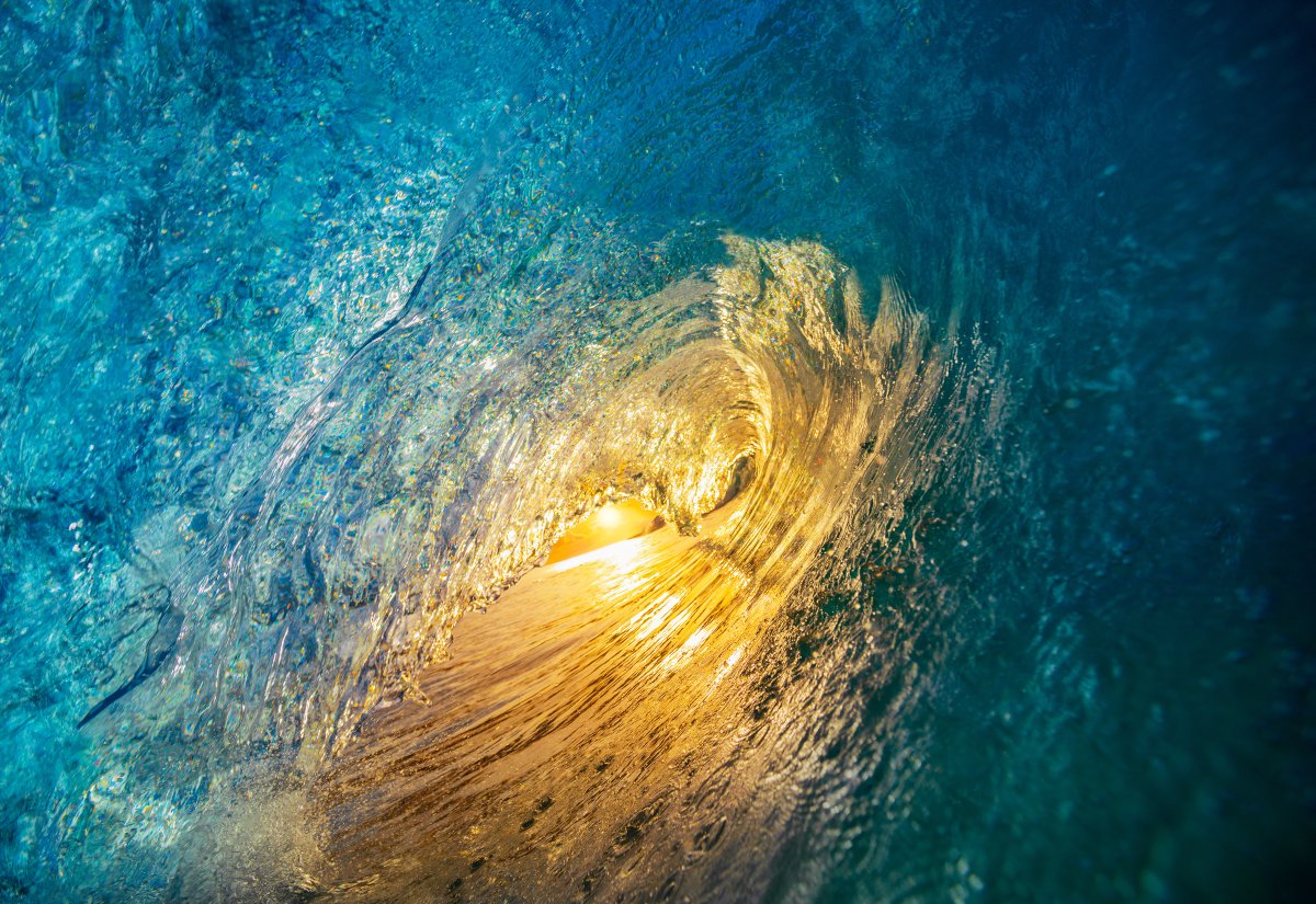 PeterLik's tweet image. Shooting the pure magic of waves is always an unpredictable challenge. Getting immersed in the ocean brought me closer to Mother Nature’s soul.  Sunrise colors were key to this shot – I wanted that kaleidoscope to reflect through the wave.