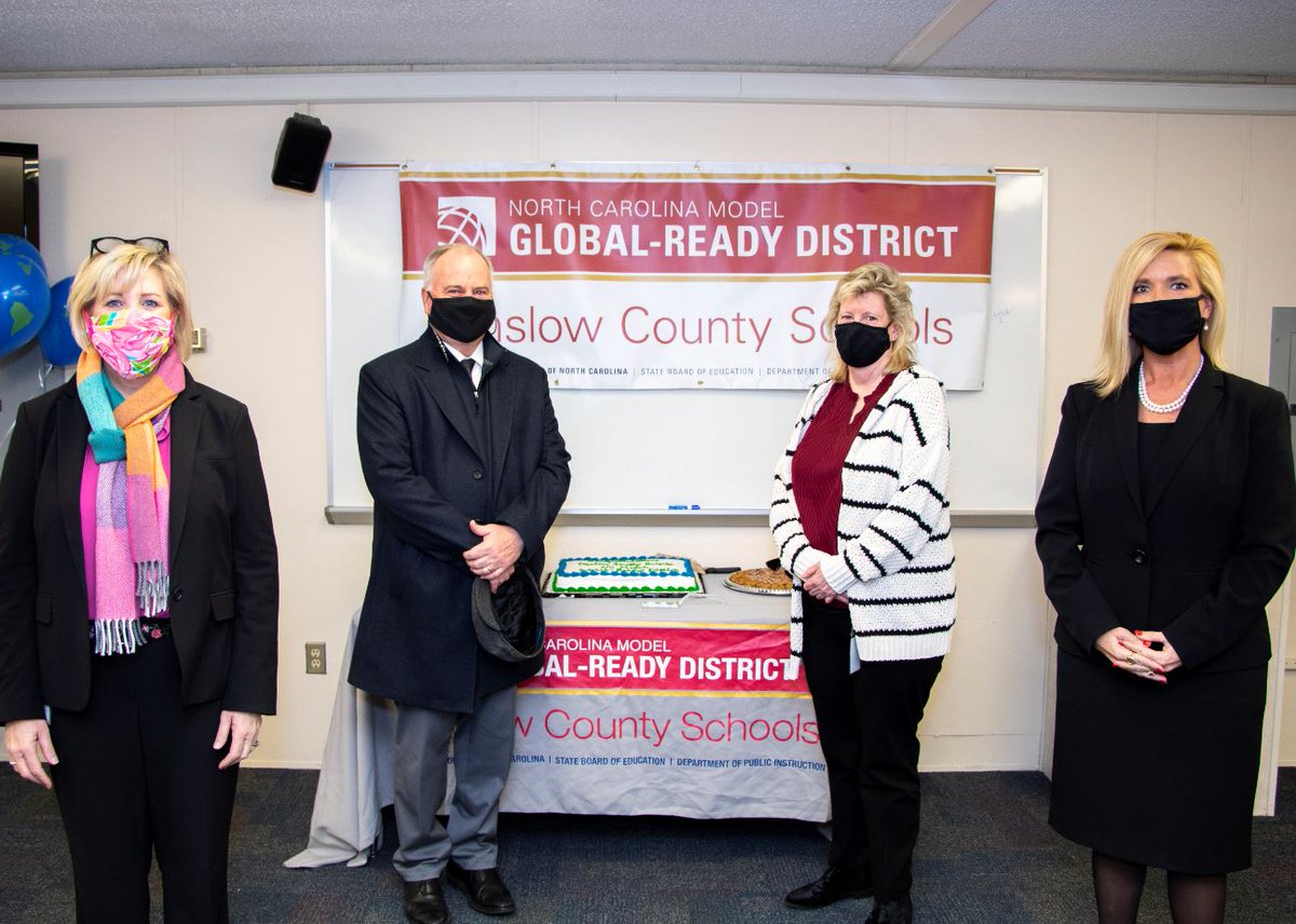 OnslowSchools's tweet image. OCS has been renewed as the only Global Ready Model District in North Carolina! OCS and Carolina Forest International Elementary were recognized in today&apos;s State BOE meeting for again achieving Global Ready status. Congratulations and thank you to the staff who made this possible