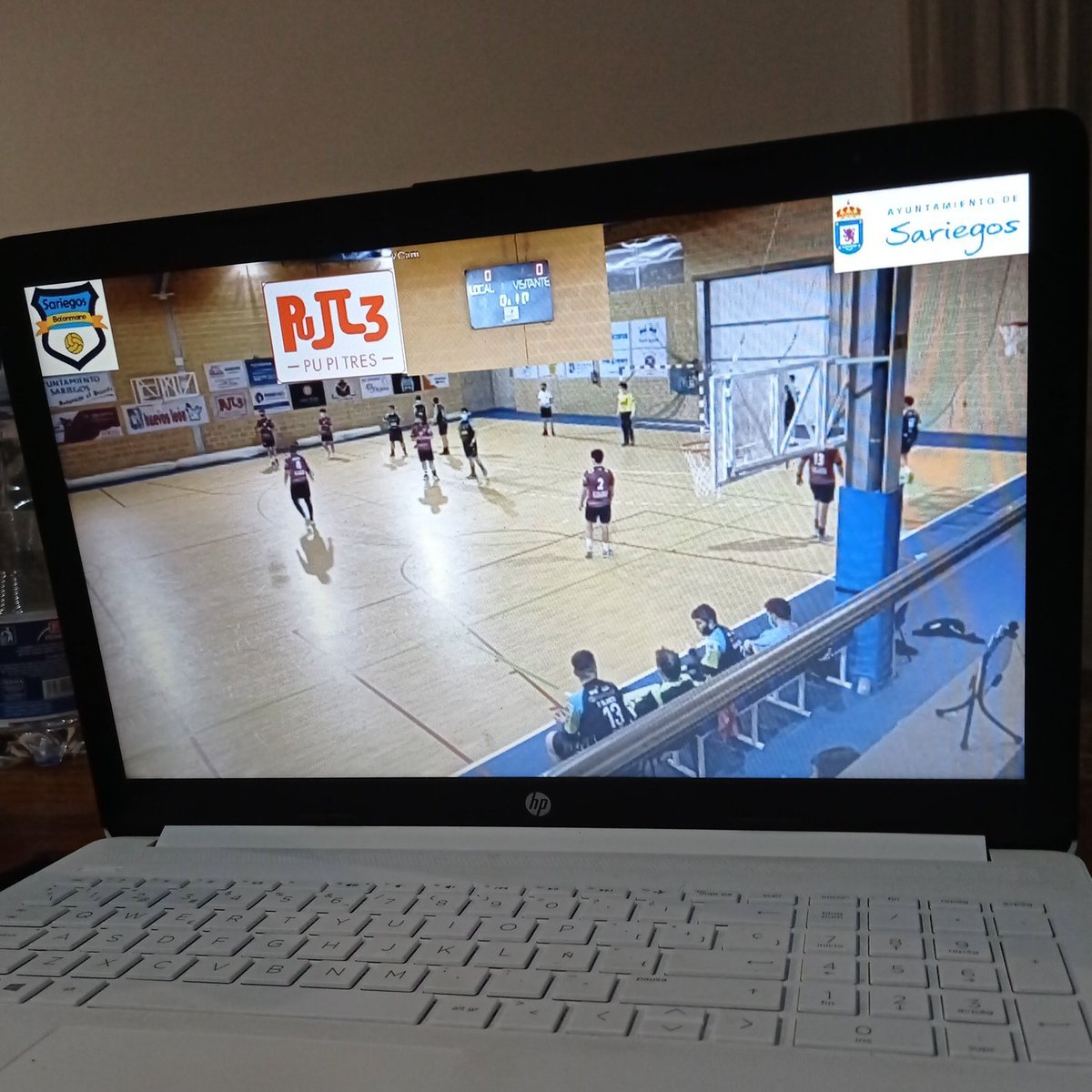 ¡Vamos equipo! <a href="/BSariegos/">Balonmano Sariegos</a> #123Sariegos