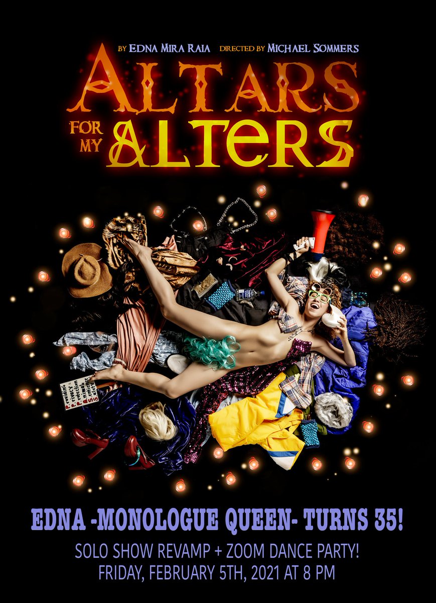 PotatoesMashedC's tweet image. My birthday show is tomorrow!!!! eventbrite.com/e/edna-monolog…