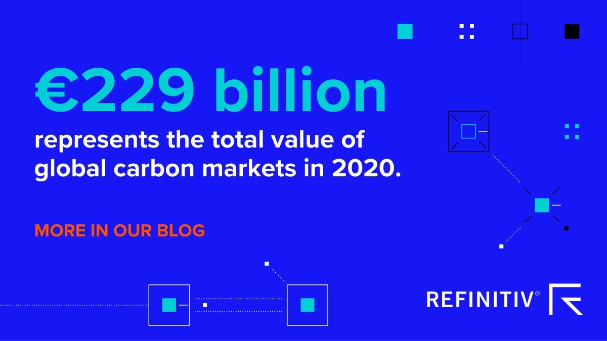 Ever new highs for #EUETS prices today, above €38/t, driving values for the world's carbon markets which reached new records in 2020 #OCTT  Read more here refini.tv/3rn1aqz