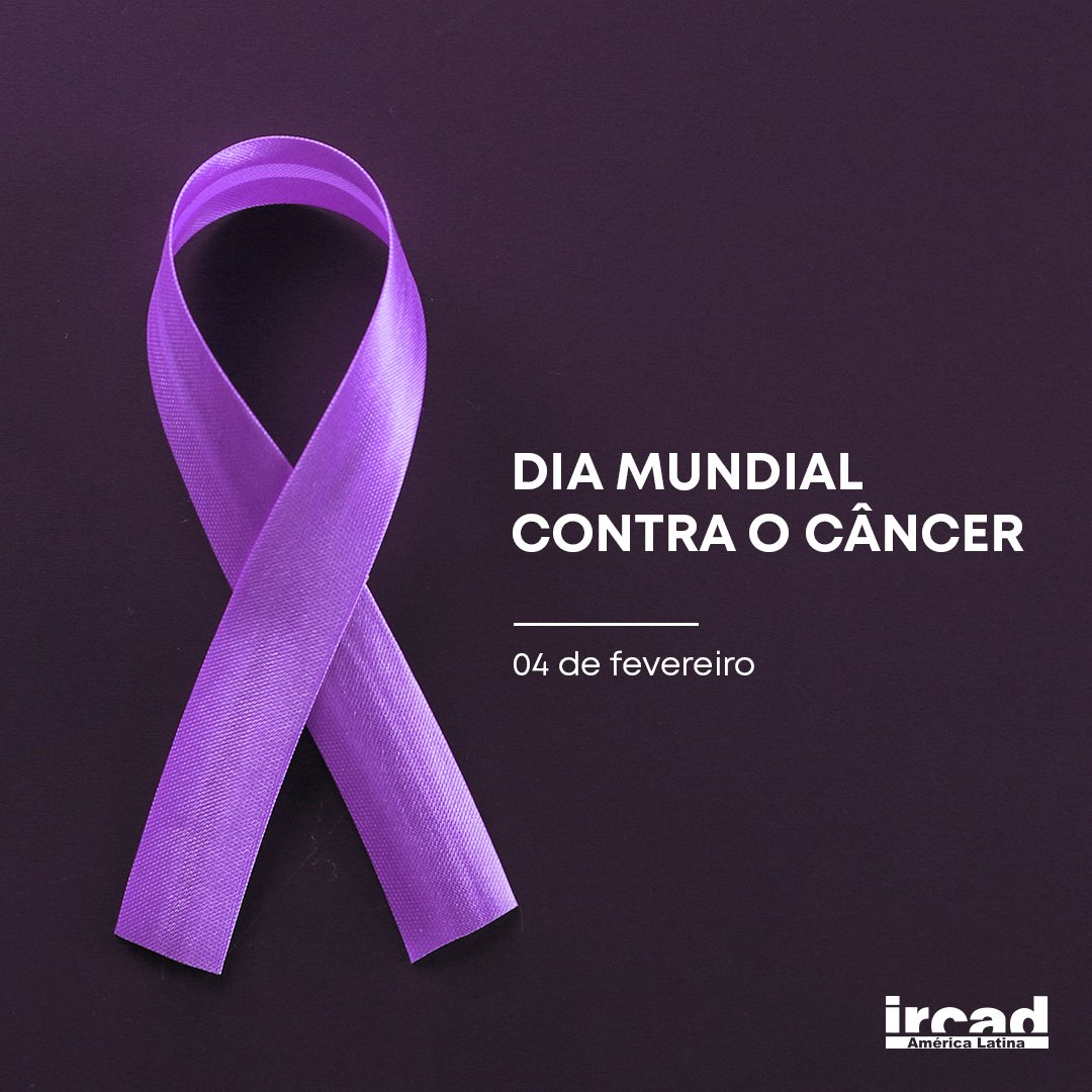Neste dia tão significativo, o Ircad mantém ainda mais vivo o seu propósito de inovar, ensinar e cuidar.
Tudo isso para melhorar a cada dia a vida e o tratamento de todos os pacientes.
 
Estamos juntos na luta contra o câncer.