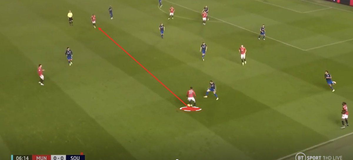 EXAMPLE:Mason didn’t rush with the ball — bur was rather mature in terms of finding his teammates in space, retaining AND recovering possession well. He was able to find our runners in the penalty box twice into dangerous areas. Improving his creative output.