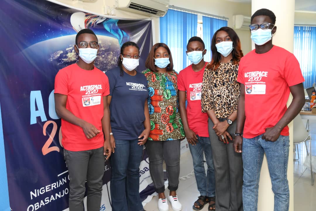 NigComSat1R's tweet photo. NIGCOMSAT encourages projects that promote  and increase awareness in satellite communications 📡

All the best to @Teamastromania Nigeria's representative at the #AIS2020 finals 🇳🇬

#DigitalNigeria
#NIGCOMSAT
#TeamAstroMania https://t.co/rQxjXDOglz