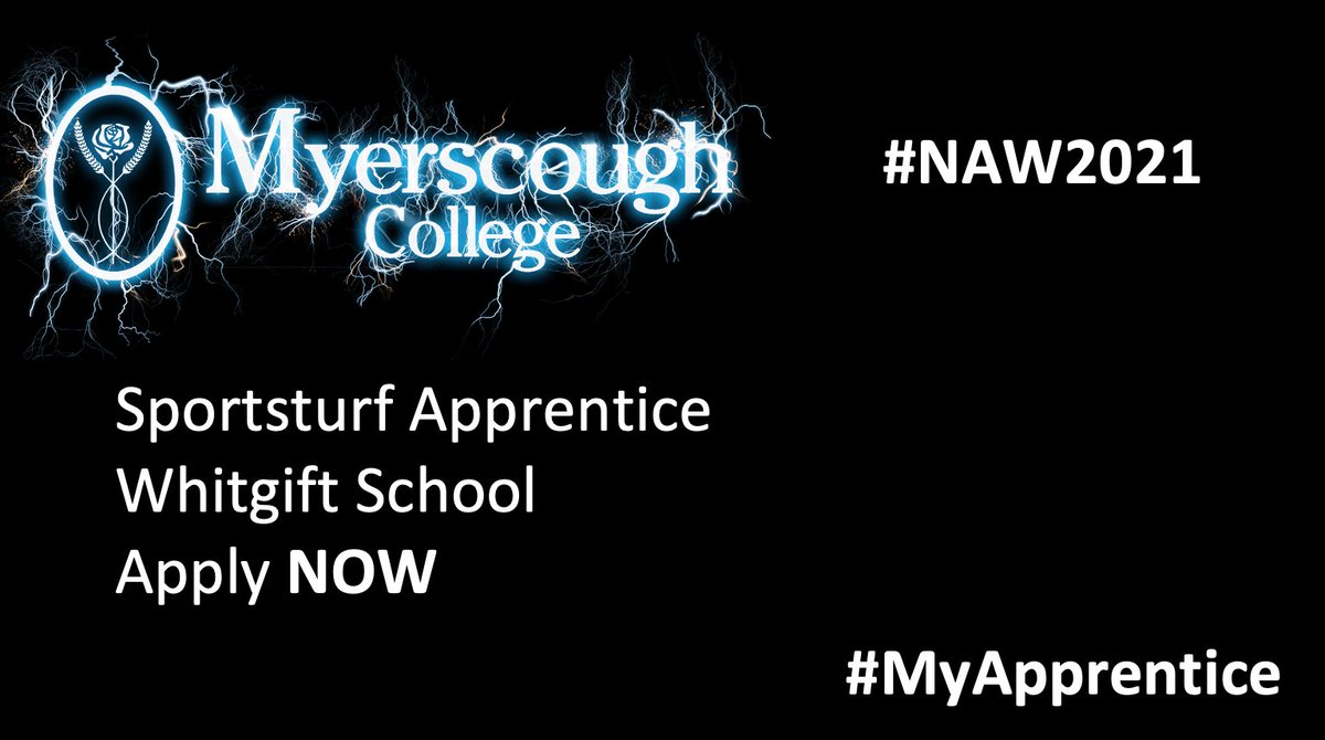 My_Apprentice's tweet photo. Sportsturf Apprentice needed at Whitgift School in South Croydon
Apply NOW here:
https://t.co/tkYSY9kEJd
#NAW2021 #MyApprentice https://t.co/Mxhg3z1Nfj