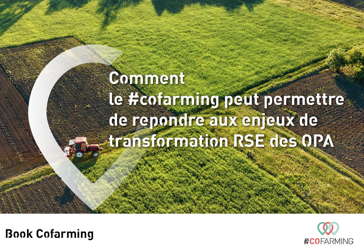 #Livreblanc
Fruit de la collaboration des 18 entreprises regroupées au sein de l’association <a href="/Co_Farming/">#CoFarming</a>🤝 Nous y proposons des solutions pour aider les organisations professionnelles #agricole, dans leur transformation #RSE. 🚜
👀👉hubs.ly/H0G0lBn0