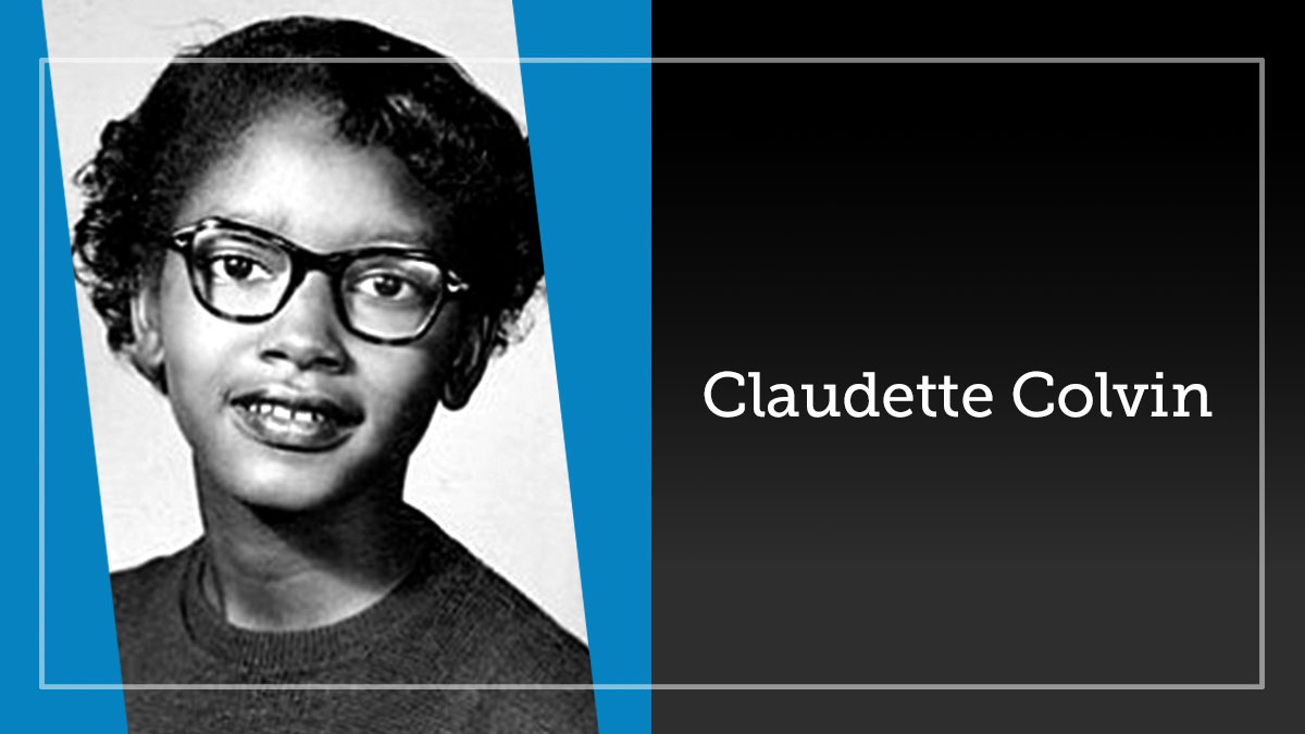 GuidemarkHealth's tweet photo. Week one of celebrating #BlackHistoryMonth we pay tribute to the history makers—both famous and those less known heroes who paved the way for countless others in the pursuit of equality. Read about Claudette Colvin’s courageous act when she was just 15: https://t.co/jCUsyA1XxY https://t.co/j0FoLTdxv9