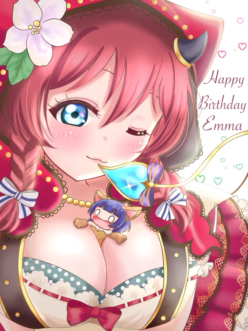 エマちゃんHappy birthday??
#エマ・ヴェルデ生誕祭2021 
#エマ・ヴェルデ誕生祭2021 