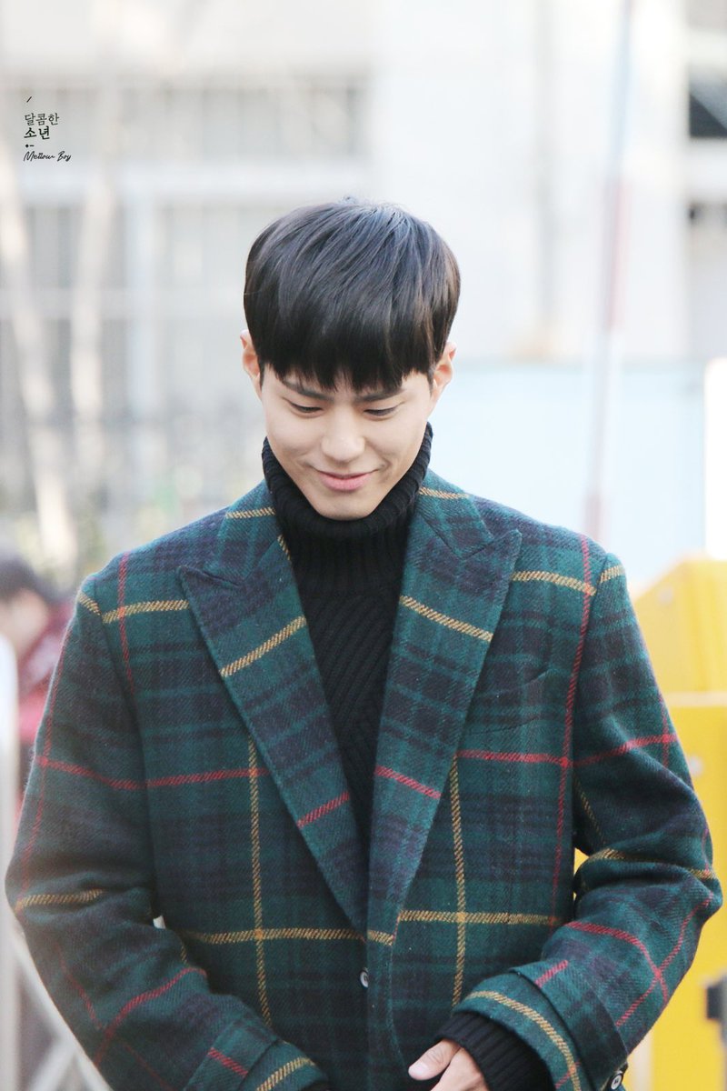 timetobogum's tweet photo. 160205 뮤직뱅크 출근 #박보검 https://t.co/ieEpmt24lP