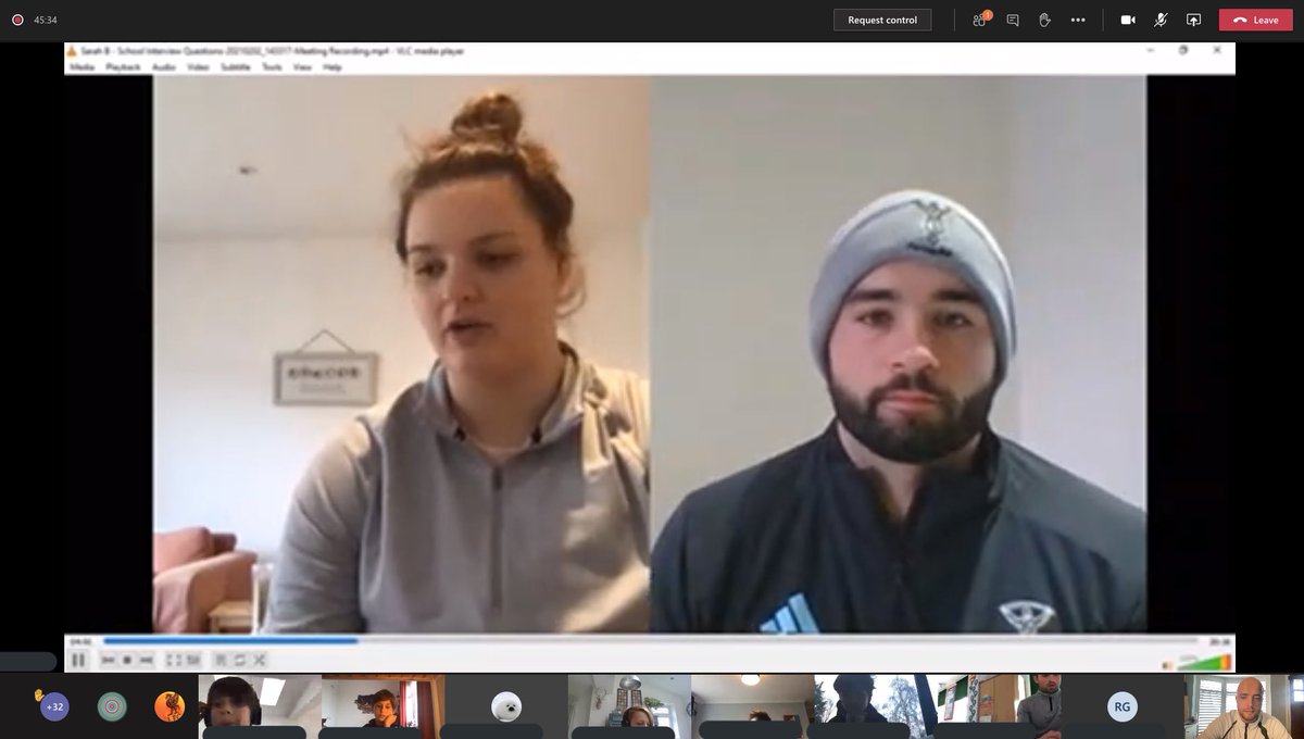 Thank you <a href="/SEBeckett/">Sarah Beckett</a> for giving up her time to share valuable insight into life as a professional rugby player for <a href="/HarlequinsWomen/">Harlequins Women 🃏</a> and <a href="/EnglandRugby/">England Rugby</a>. 

The boys were captivated with your story and how you deal with setbacks and struggles you have faced both on and off the pitch!