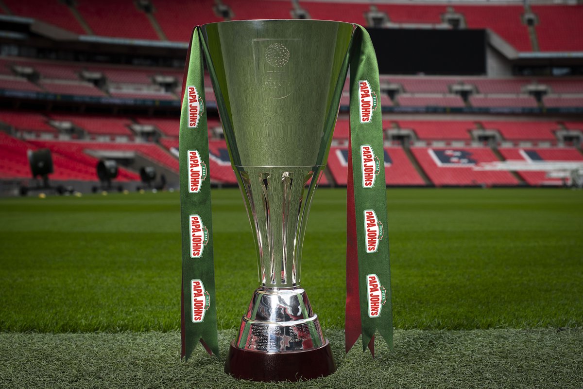 𝐂𝐎𝐍𝐅𝐈𝐑𝐌𝐄𝐃 ⤵️

The 2020 Papa John's Trophy Final 🏆

🆚 <a href="/Pompey/">Portsmouth FC</a> v <a href="/SalfordCityFC/">Salford City FC</a>
📅 Saturday 13 March
📍 Wembley Stadium 

#PapaJohnsTrophy