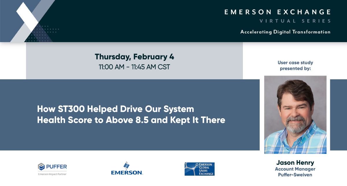 PufferSweiven's tweet photo. Last chance to catch Puffer-Sweiven's Jason Henry and @CovestroBaytown's James Suisse live at Emerson Exchange!

They present today at 11am CST. 

Can't make it? Register anyway and you can access the on-demand recording: https://t.co/suWrzJxbZO

#puffersweiven #emerson #EmEx https://t.co/hy7hfctH65