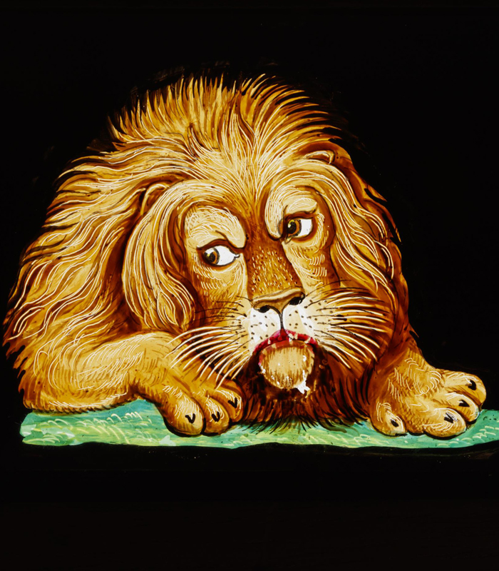 Magic lantern slide, c.1880