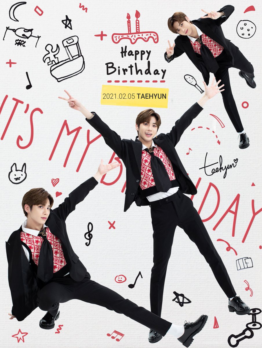 Happybirthday TAEHYUN!!!!!
お祝いするの2回目です嬉しい
これからも応援します