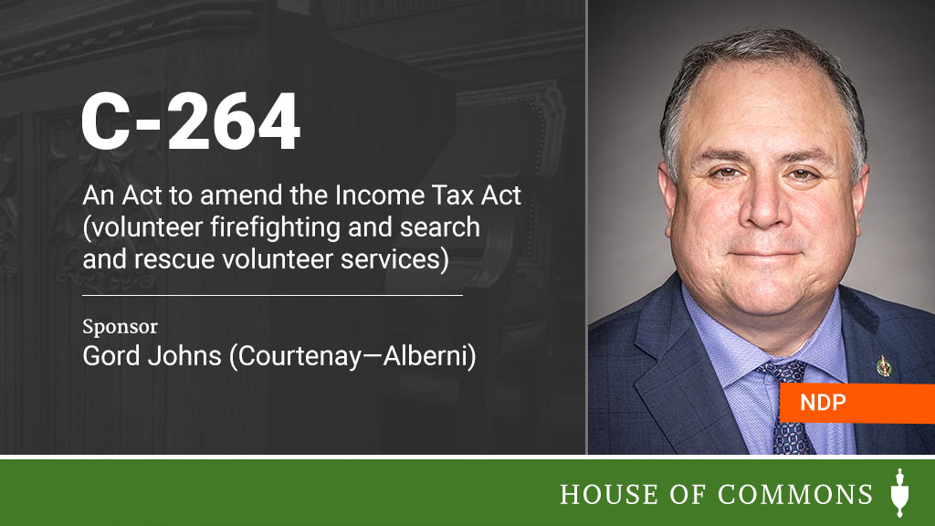 HoCChamber's tweet photo. .@GordJohns introduced Bill #C264 in the #HoC. https://t.co/oKFZWeqQf0