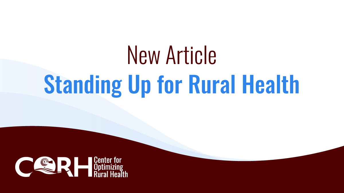 RuralHealthTAMU's tweet photo. In our latest blog, CORH Director of Technical Assistance @IpeBree expresses the urgent need for #ruralhealth advocates. Learn about the actions you can take today to stand up for #ruralhospitals. https://t.co/wy98uio5F9 https://t.co/2LZNbL0udg
