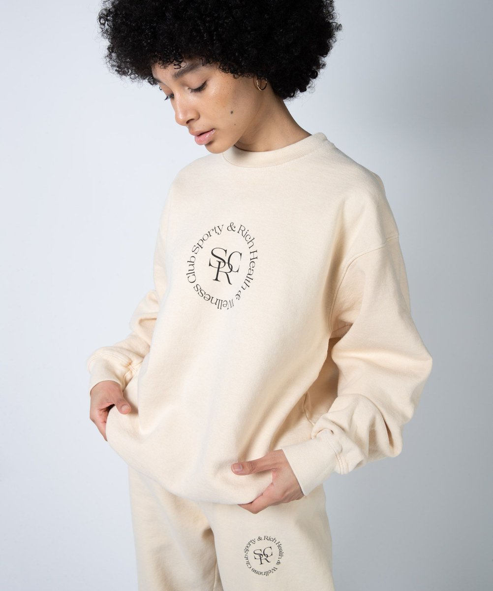 titoloshop's tweet image. Sporty And Rich Winter Drop is online now 📲 bit.ly/39JfZxA

● Health &amp;amp; Wellness Crew and Sweatpants "Beige" 
x-small to large.
🔎CR071BE and SW071BE

#titoloWMAN
#sportyandrich
#winterdrop
#titolo