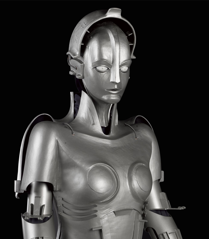 Replica of 'Maria' robot, designed and made for Fritz Lang's film Metropolis, 1927.